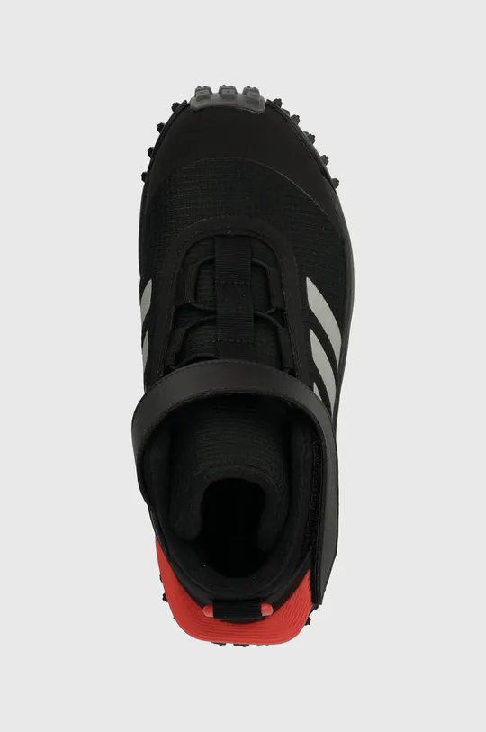 чёрный Детские ботинки adidas FORTATRAIL EL K