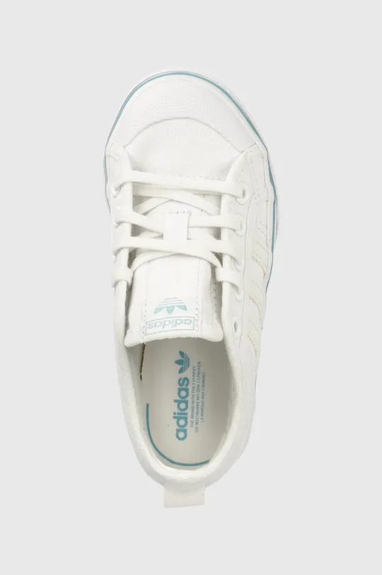 bianco adidas Originals scarpe da ginnastica bambini NIZZA PLATFORM C
