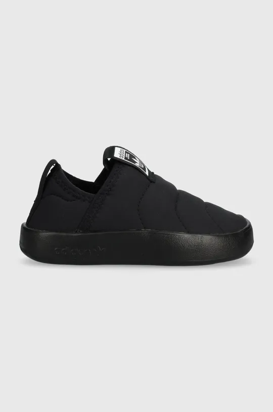 čierna Detské papuče adidas Originals PUFFYLETTE 360 C Detský