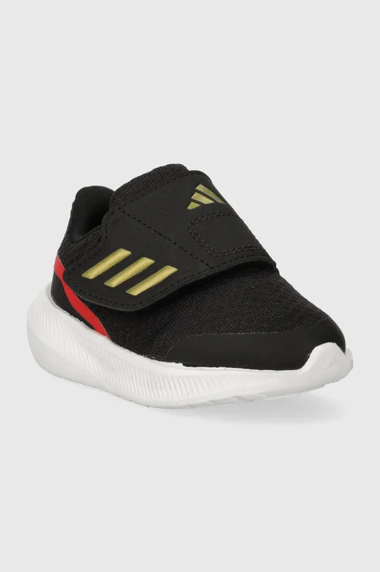 Παιδικά αθλητικά παπούτσια adidas RUNFALCON 3.0 EL K μαύρο