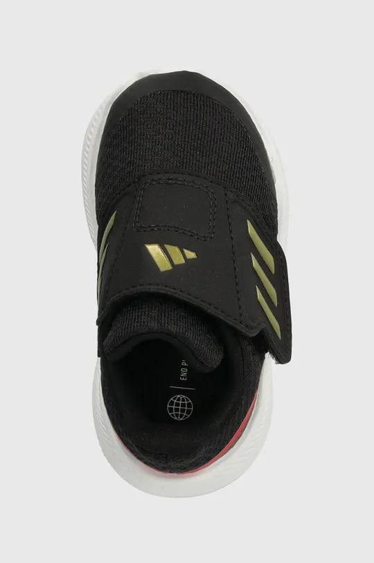 чорний Дитячі кросівки adidas RUNFALCON 3.0 EL K