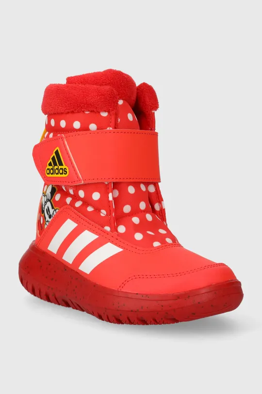 Otroške snežke adidas Winterplay Minnie C rdeča