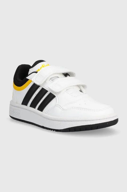Παιδικά αθλητικά παπούτσια adidas Originals HOOPS 3.0 CF C λευκό