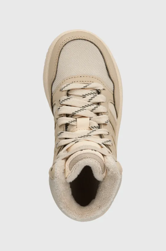 beżowy adidas Originals sneakersy dziecięce HOOPS MID 3.0 K