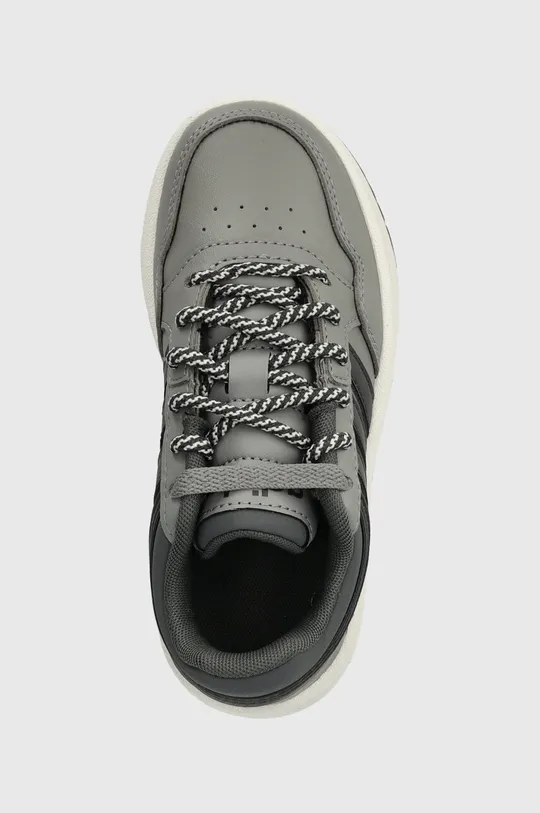 сірий Дитячі кросівки adidas Originals HOOPS 3.0 K