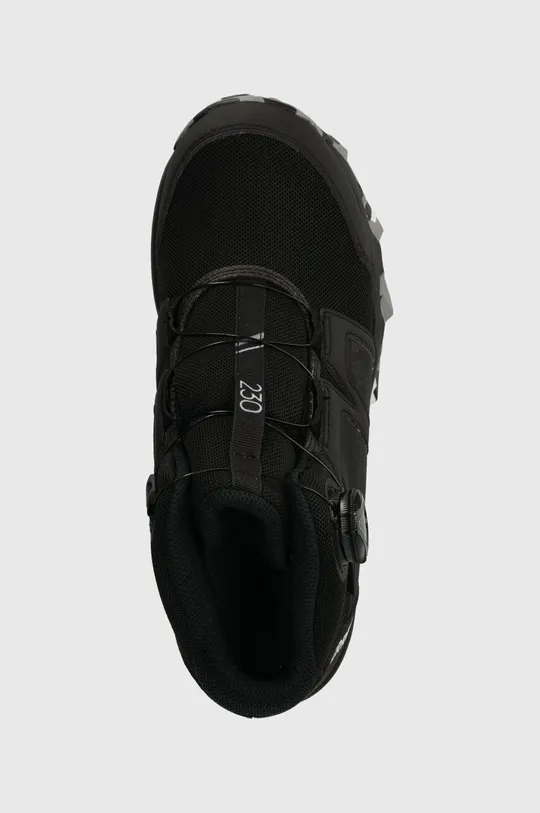 čierna Detské topánky adidas TERREX IF7508 BOA MID R.RD CBLACK/FTWWHT
