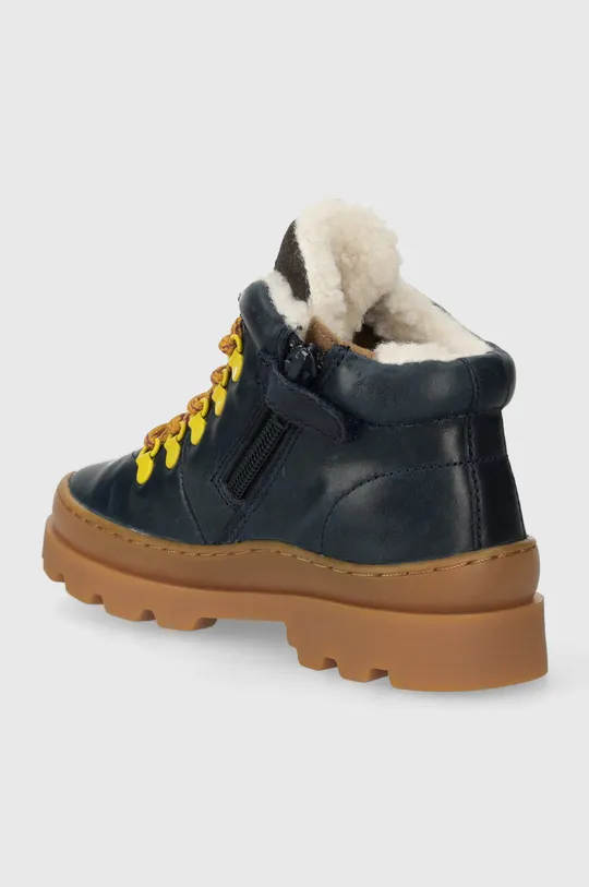 Dječje zimske kožne cipele Camper K900313 Brutus Kids Vanjski dio: Prirodna koža Unutrašnji dio: Tekstilni materijal Potplat: Sintetički materijal