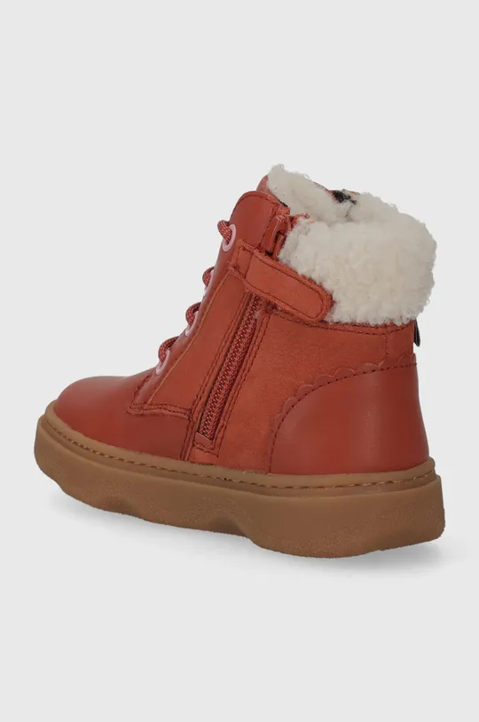 Detské zimné kožené topánky Camper Kiddo Kids Zvršok: Prírodná koža Vnútro: Textil Podrážka: Syntetická látka