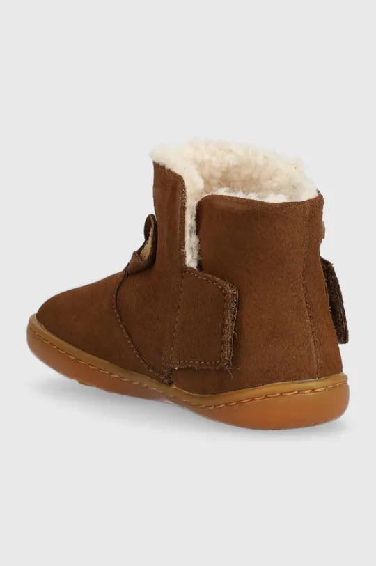 Παιδικές χειμερινές μπότες σουέτ Camper TWS FW Πάνω μέρος: Δέρμα σαμουά Εσωτερικό: Υφαντικό υλικό Σόλα: Συνθετικό ύφασμα