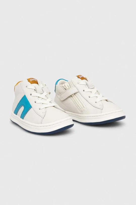 Παιδικά δερμάτινα αθλητικά παπούτσια Camper K900338 TWS FW λευκό