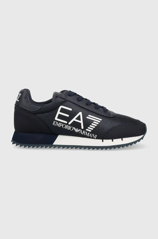 granatowy EA7 Emporio Armani sneakersy dziecięce Dziecięcy