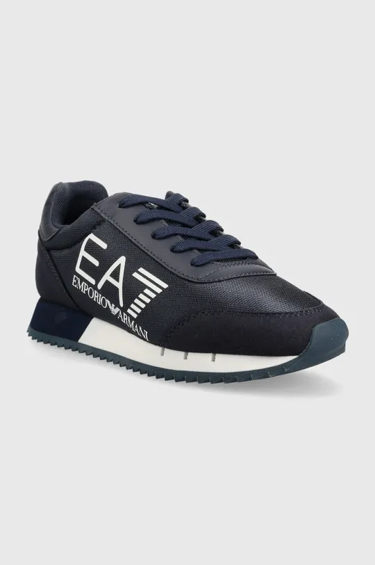 EA7 Emporio Armani scarpe da ginnastica per bambini blu navy