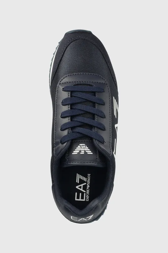 тёмно-синий Детские кроссовки EA7 Emporio Armani