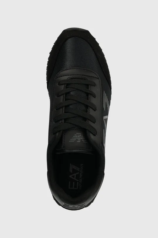 czarny EA7 Emporio Armani sneakersy dziecięce