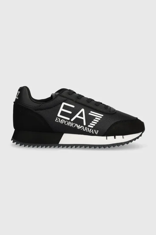 czarny EA7 Emporio Armani sneakersy dziecięce Dziecięcy