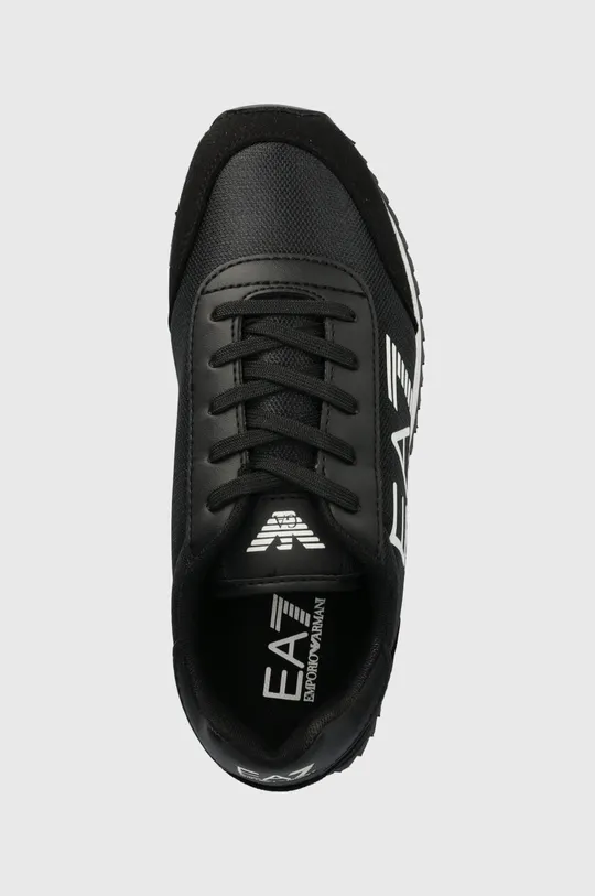 czarny EA7 Emporio Armani sneakersy dziecięce