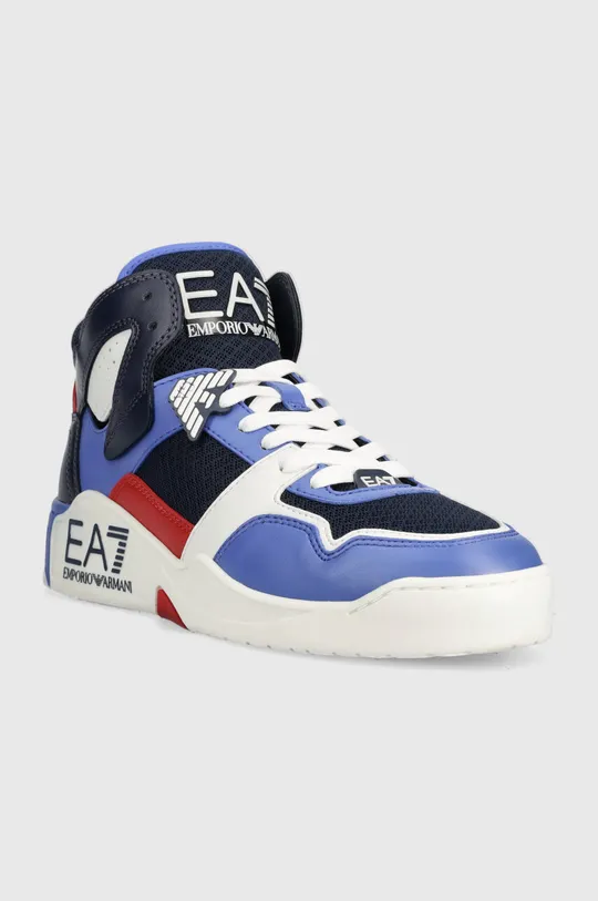 EA7 Emporio Armani sneakersy dziecięce niebieski