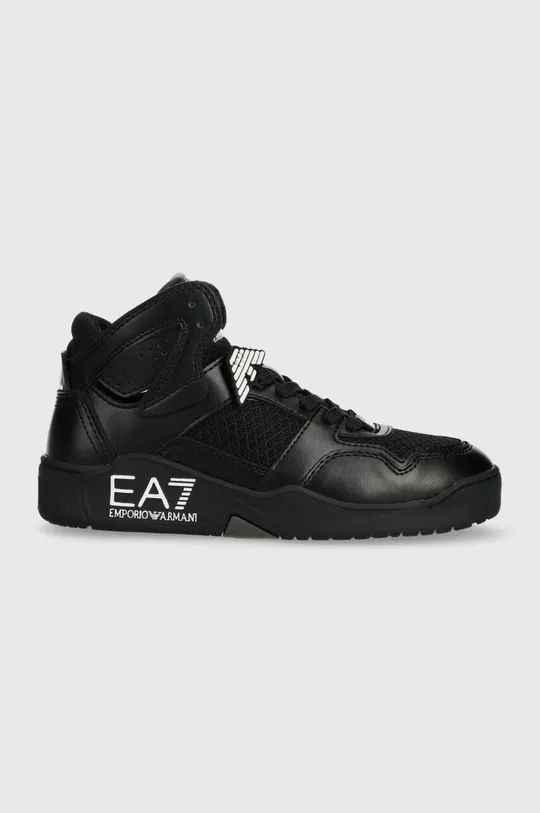 fekete EA7 Emporio Armani gyerek sportcipő Gyerek