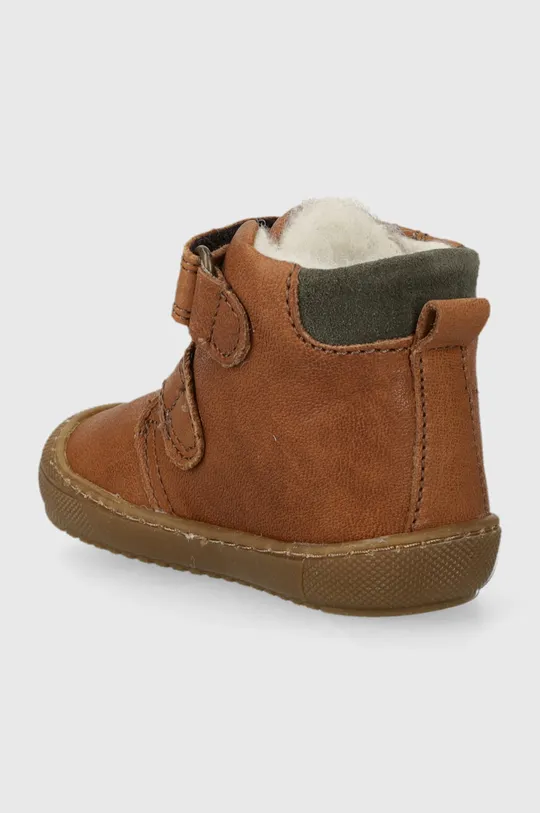 Primigi buty zimowe skórzane dziecięce Cholewka: Skóra naturalna, Wnętrze: Wełna, Podeszwa: Materiał syntetyczny