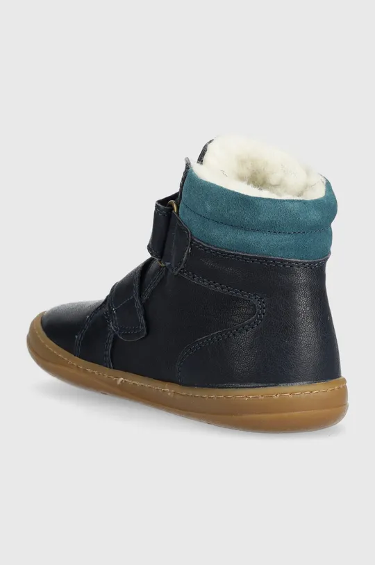 Детские кожаные зимние ботинки Primigi Голенище: Натуральная кожа, Замша Внутренняя часть: Шерсть Подошва: Синтетический материал