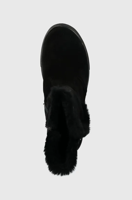črna Otroški zimski čevlji iz semiša Primigi