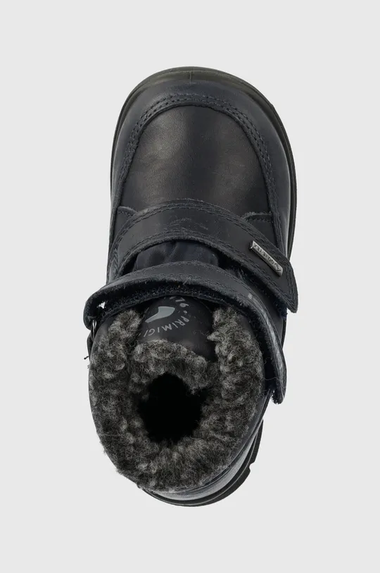 μαύρο Παιδικές δερμάτινες χειμερινές μπότες Primigi
