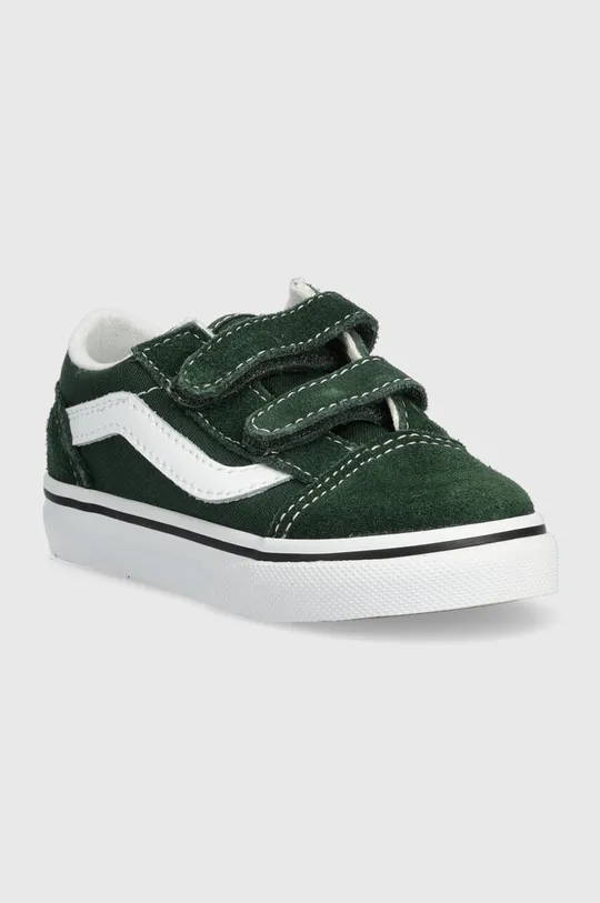 Παιδικά πάνινα παπούτσια Vans TD Old Skool V πράσινο