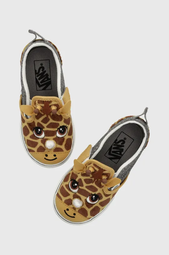 κίτρινο Παιδικά πάνινα παπούτσια Vans Slip-On V Rinoceraffe VN000BVAC0V1 Παιδικά