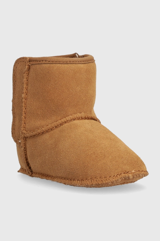 Замшеві кросівки для немовлят UGG I BABY CLASSIC бежевий