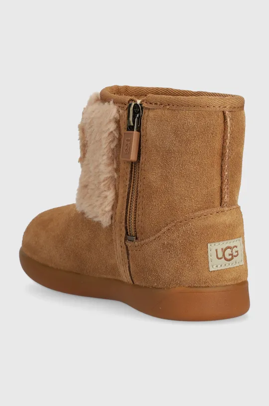 UGG śniegowce zamszowe dziecięce T KOALA STUFFIE Cholewka: Materiał tekstylny, Wełna, Skóra zamszowa, Wnętrze: Materiał tekstylny, Wełna, Podeszwa: Materiał syntetyczny