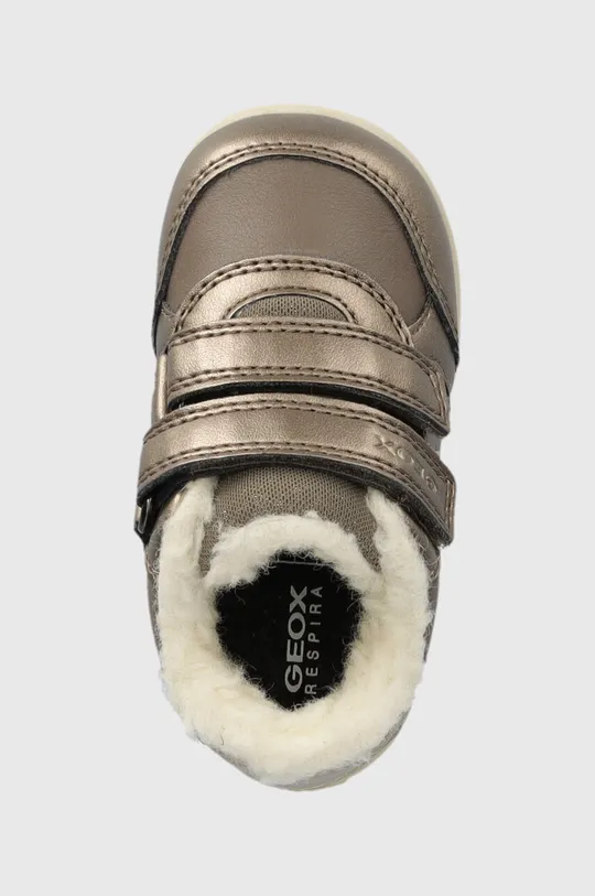 brązowy Geox buty zimowe dziecięce