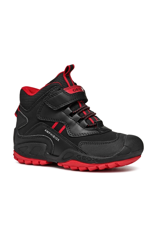 Geox scarpe in camoscio per bambini tessile rosso J261WB.050BU.36.41