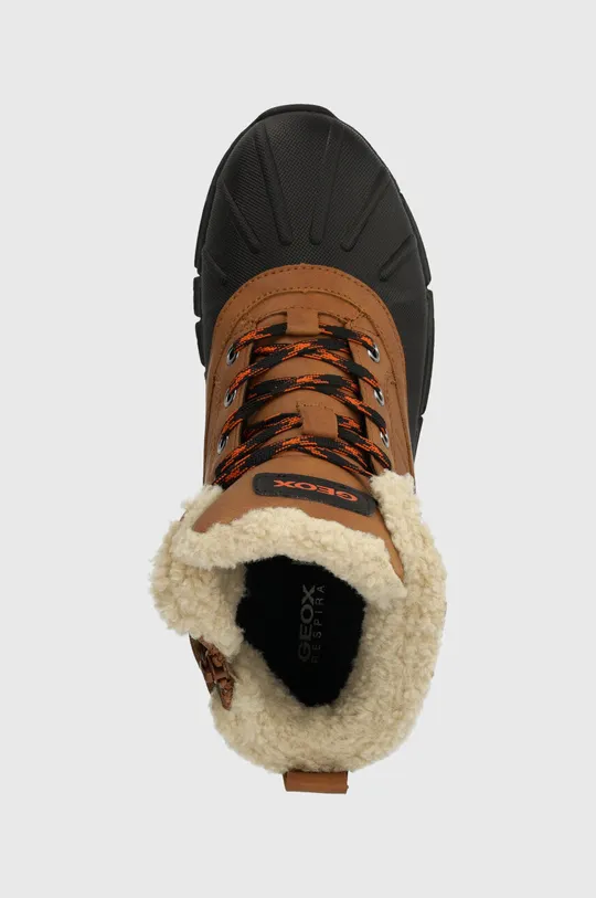 marrone Geox scarpe invernali bambini