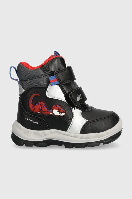 чорний Дитячі черевики Geox B363VA 054FU B FLANFIL B ABX Дитячий