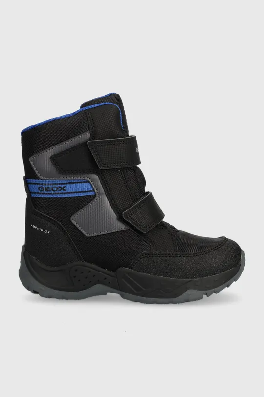 чорний Дитячі зимові черевики Geox J36FSA 0FUCE J SENTIERO B ABX Дитячий