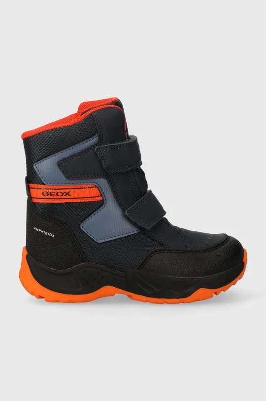 σκούρο μπλε Παιδικές χειμερινές μπότες Geox J36FSA 0FUCE J SENTIERO B ABX Παιδικά