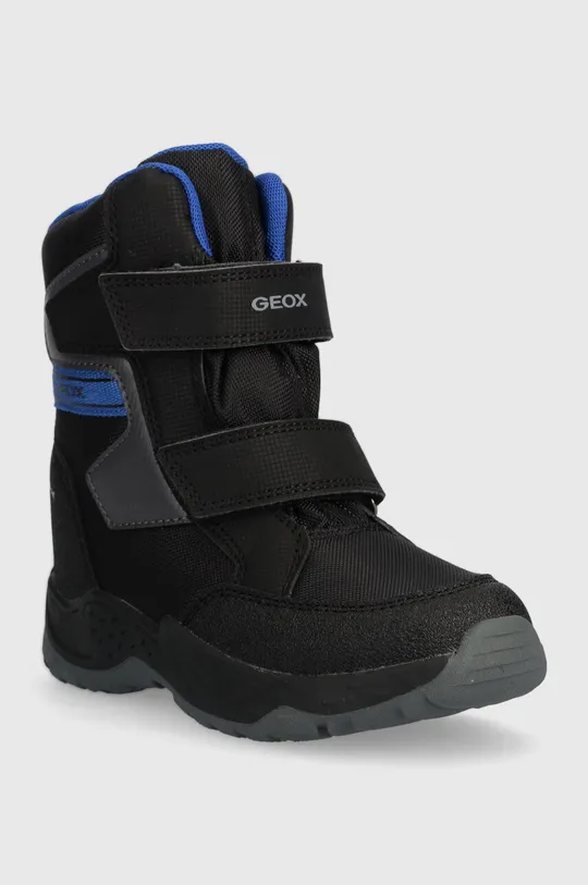 Otroški zimski škornji Geox J36FSA 0FUCE J SENTIERO B ABX črna