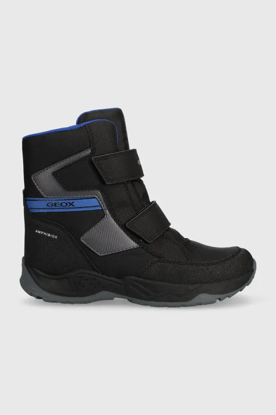 czarny Geox buty zimowe dziecięce J36FSA 0FUCE J SENTIERO B ABX Dziecięcy