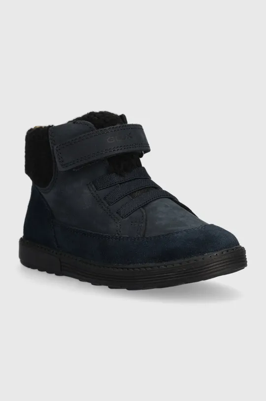 Παιδικές χειμερινές μπότες Geox B362HC 03222 B HYNDE WPF σκούρο μπλε