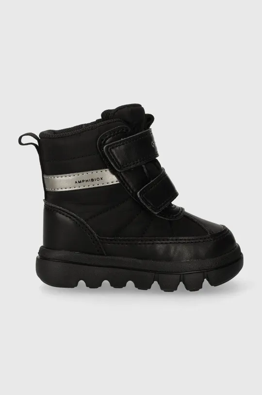 чорний Дитячі зимові черевики Geox B365BG 0FU54 B WILLABOOM B AB Дитячий