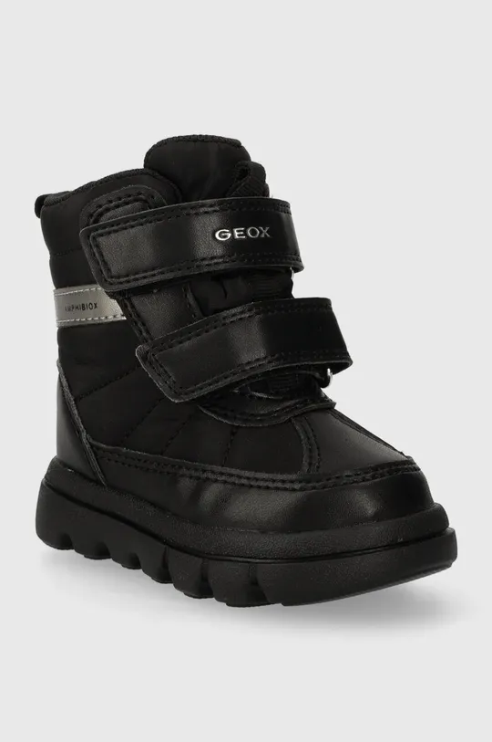Detské zimné topánky Geox B365BG 0FU54 B WILLABOOM B AB čierna