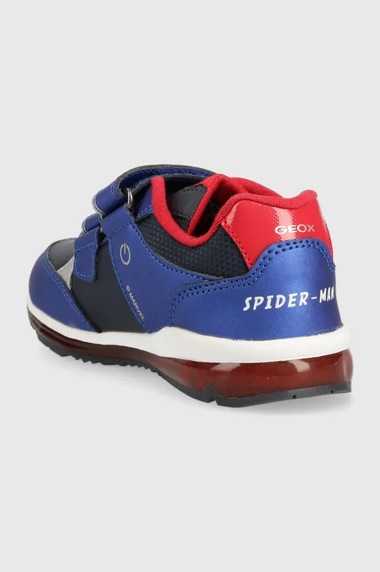 Παιδικά αθλητικά παπούτσια Geox x Marvel, Spider-Man  Πάνω μέρος: Συνθετικό ύφασμα, Υφαντικό υλικό Εσωτερικό: Υφαντικό υλικό Σόλα: Συνθετικό ύφασμα