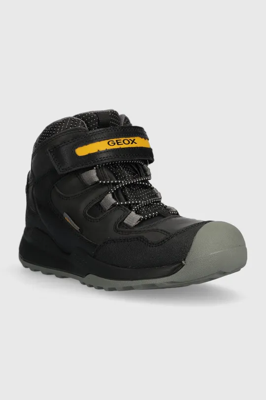 Detské zimné topánky Geox J16AEA 0MEFU J TERAM B ABX čierna