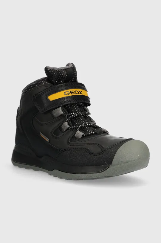 Detské zimné topánky Geox J16AEA 0MEFU J TERAM B ABX čierna
