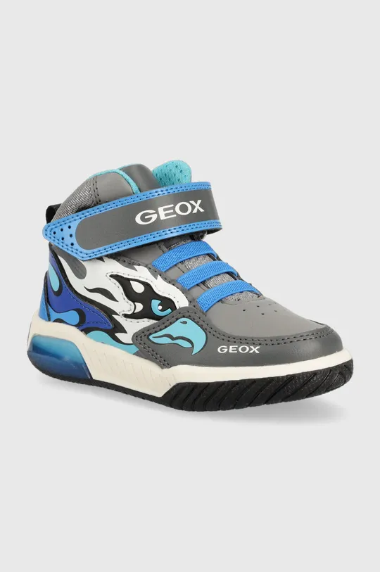 Παιδικά αθλητικά παπούτσια Geox γκρί