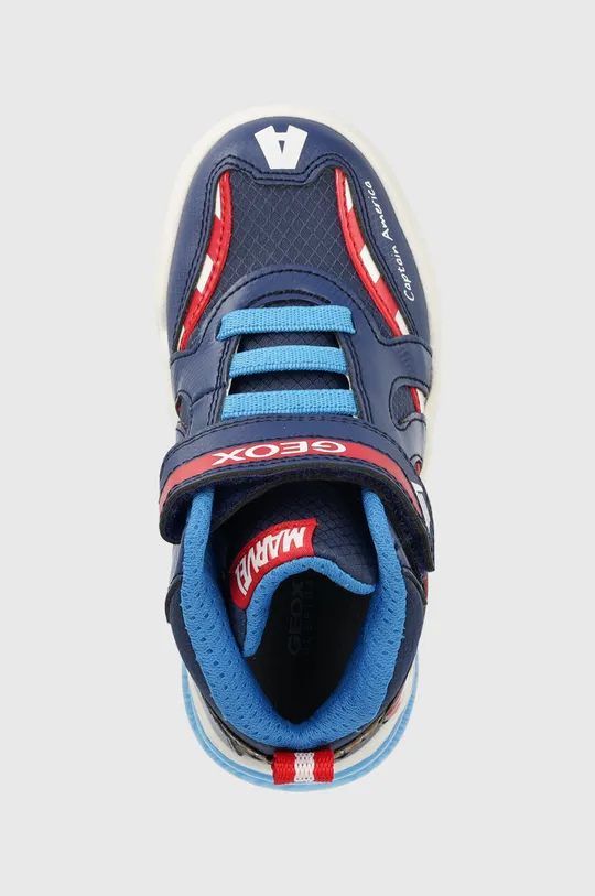 σκούρο μπλε Παιδικά αθλητικά παπούτσια Geox x Marvel, Avengers