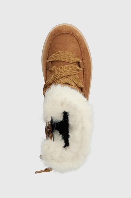 коричневий Дитячі замшеві зимові черевики Geox