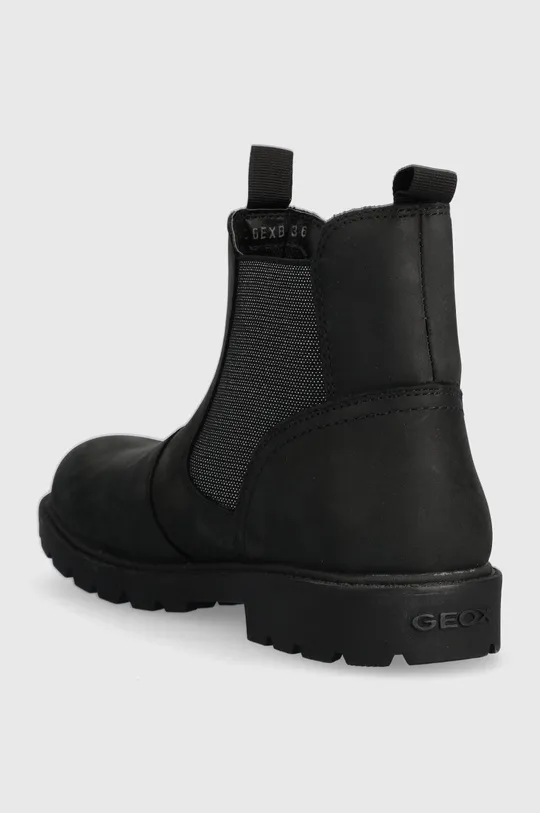 Otroški zimski čevlji iz semiša Geox J36EXB 00045 J SHAYLAX Zunanjost: Semiš usnje Notranjost: Tekstilni material Podplat: Sintetični material