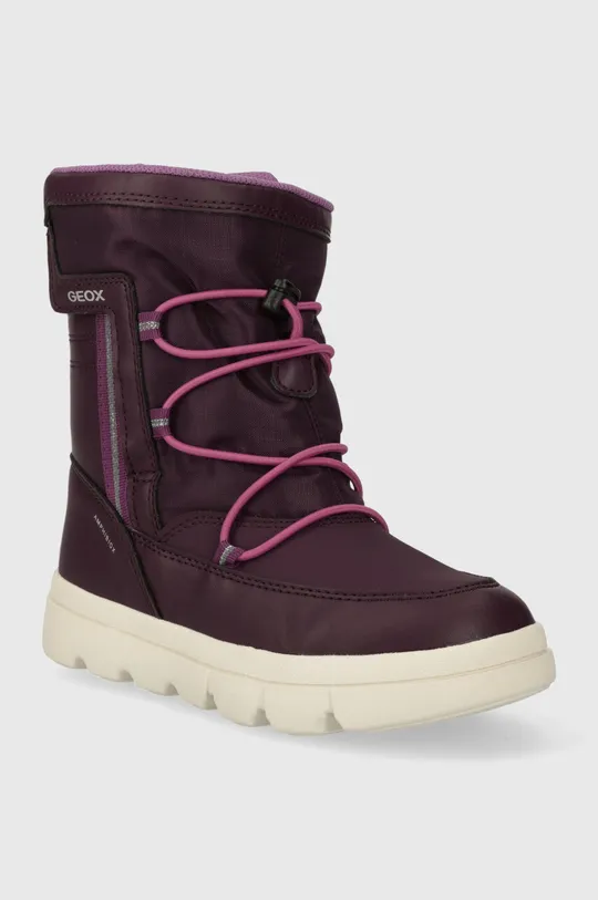 Дитячі зимові черевики Geox J36HWC 054FU J WILLABOOM B A фіолетовий