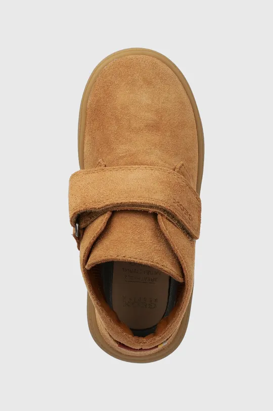коричневий Дитячі замшеві туфлі Geox